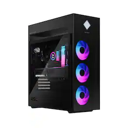 HP - Refurbished Excellent - OMEN 45L GT22 Gaming PC Intel Core Ultra 9 285K 32GB RTX 5070 1TB W11H - Black