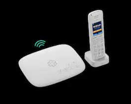 Ooma - StarDial with Cordless Handset - White