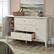 Left. Sauder - Larkin 2-Door, 3-Drawer Ledge Dresser - Glacier Oak.
