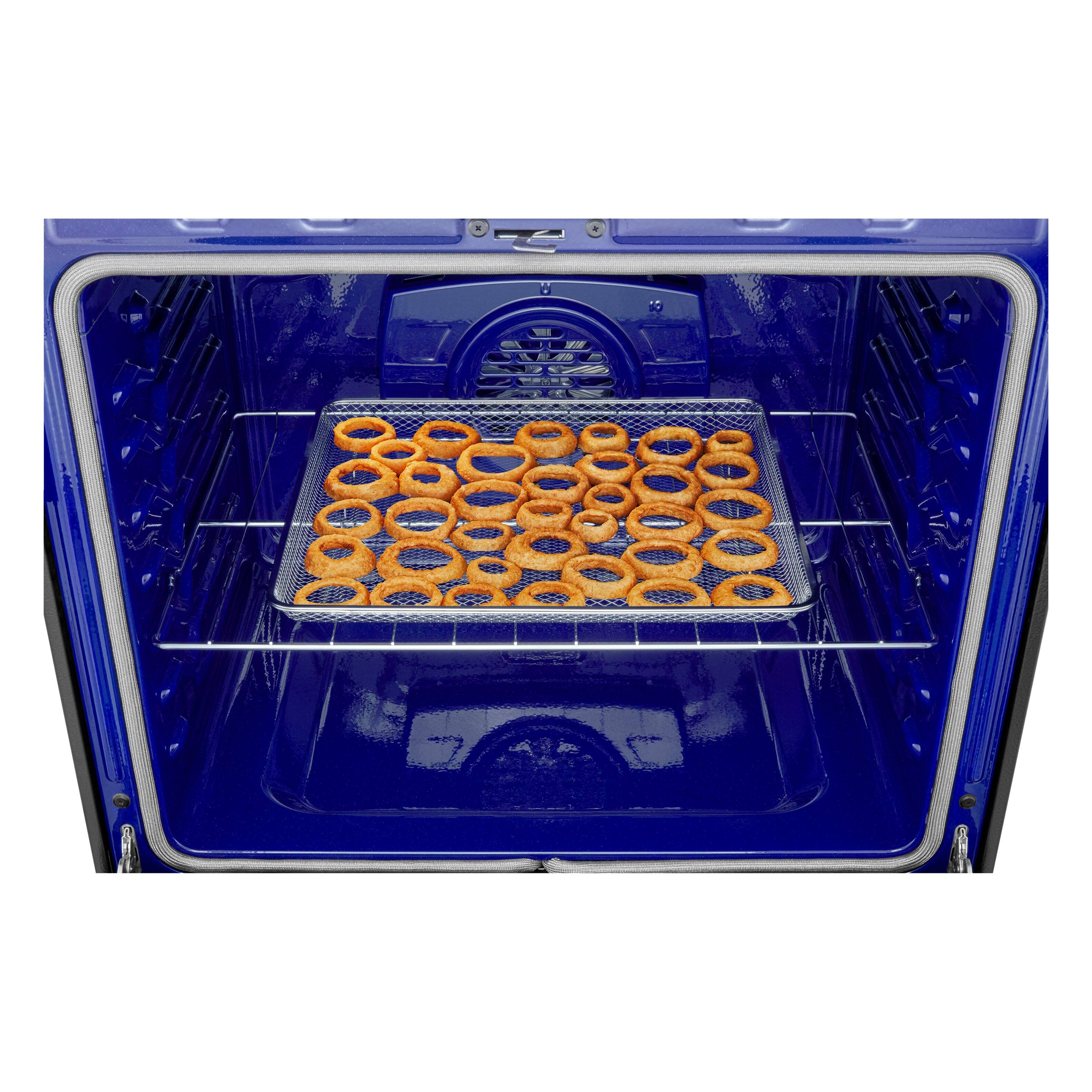 Alt View 18. LG - 6.3 Cu. Ft. Freestanding Electric Induction True Convection Smart Range with Air Fry and EasyClean - Stainless Steel.