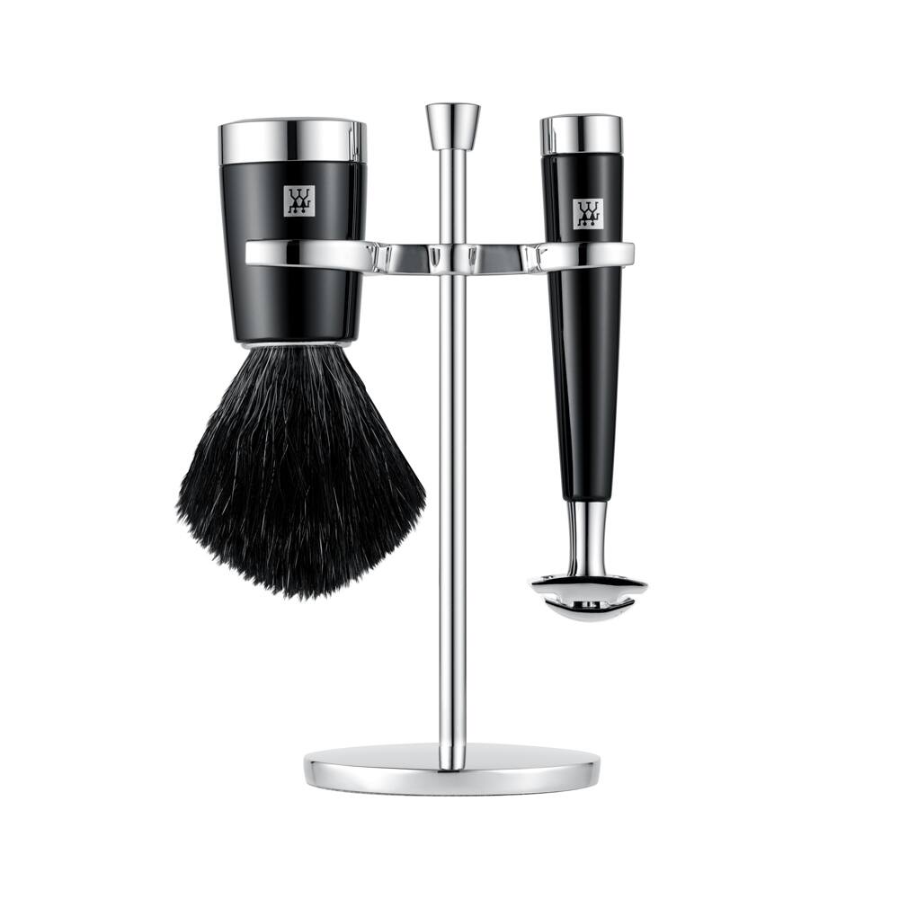 Front. ZWILLING - ZWILLING Beauty Classic Shaving Set with Safety Razor - Black.