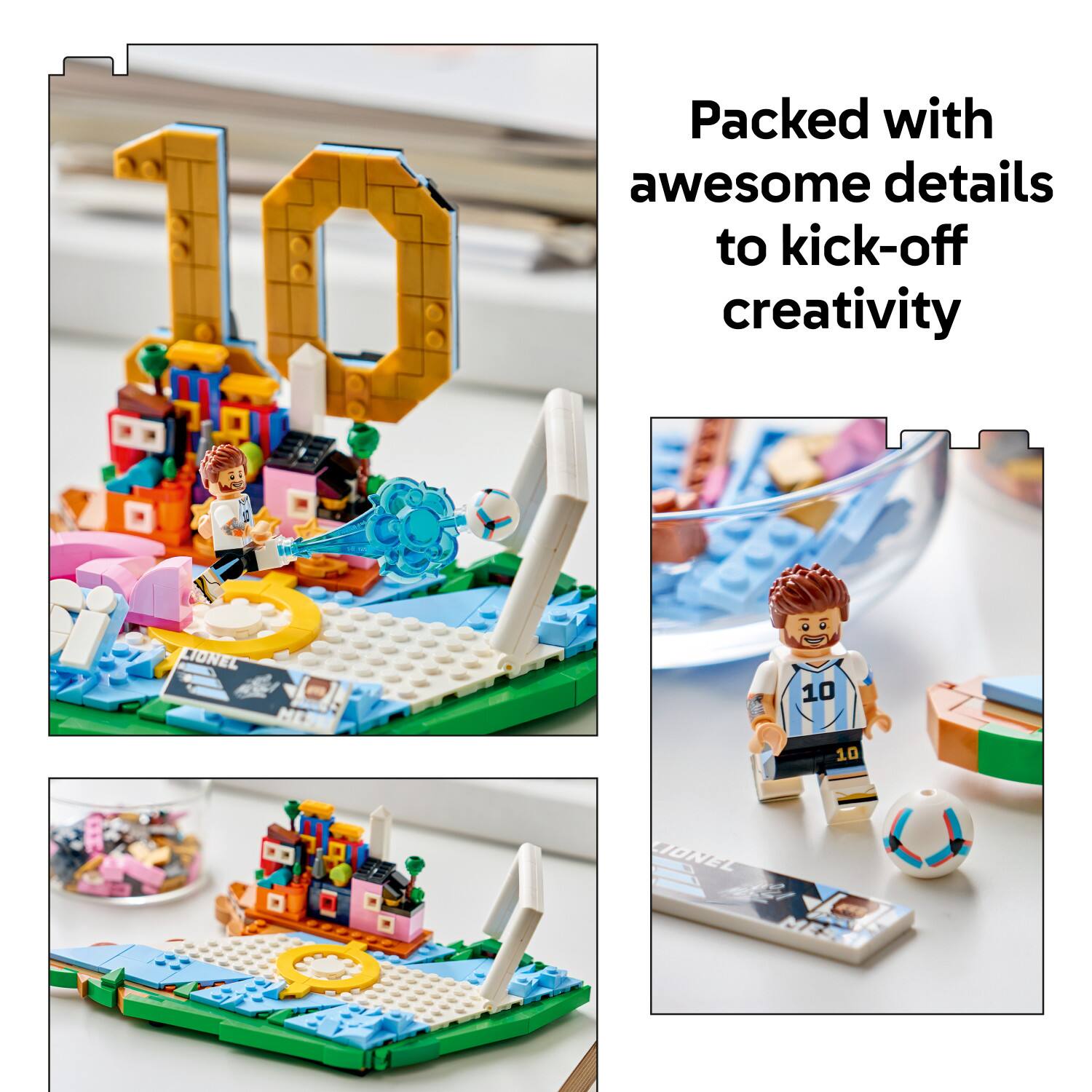Packed with awesome details to kick-off creativity

WT LIONEL 10

10 CIONEL