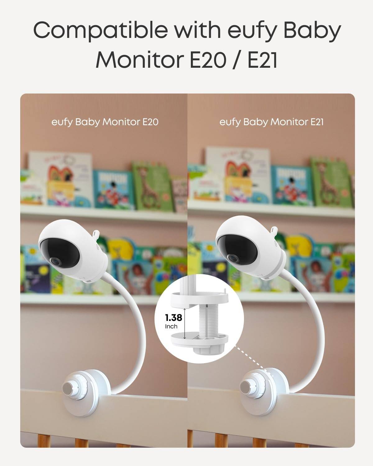 Compatible with eufy Baby Monitor E20 / E21

eufy Baby Monitor E20
eufy Baby Monitor E21

1.38 Inch