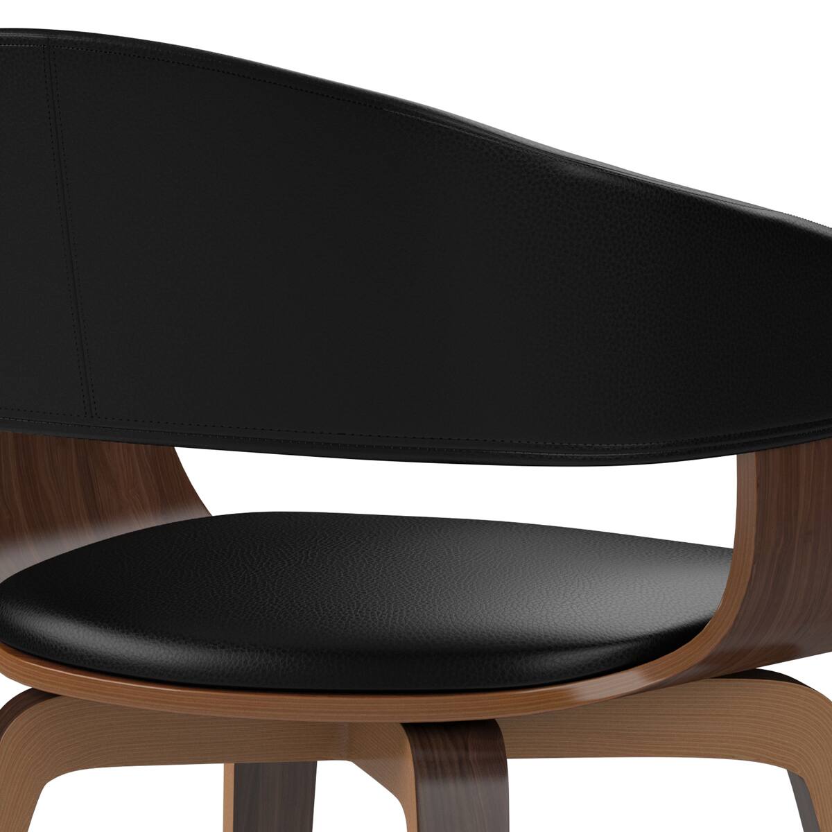 Alt View 7. Simpli Home - Lowell / Watkins 7-Piece Dining Set - Black.