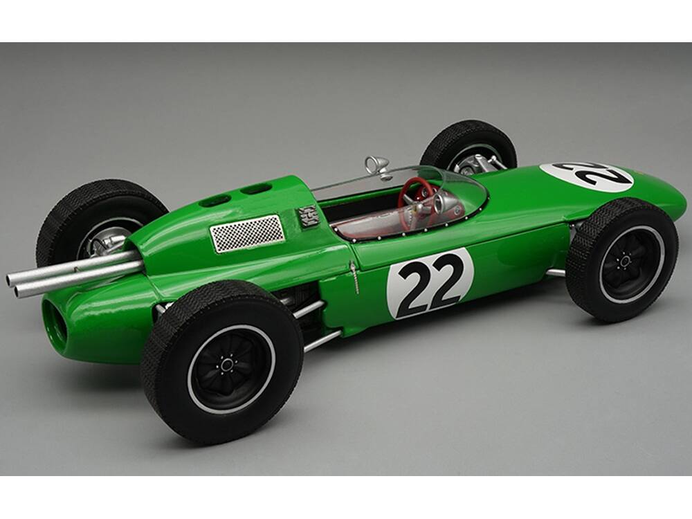 Alt View 1. Tecnomodel - Lotus 24 #22 Jack Brabham Formula One F1 "Monaco GP" 1962 "Mythos Series" Limited Edition 1/18 Model Car by Tecnomodel.