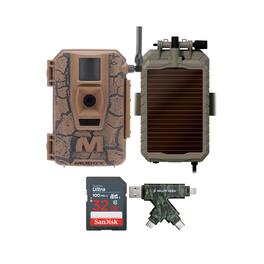 Muddy - Mitigator Cellular Camera 24Mp On-Demand Photo Dual Network with Solar Battery Pack