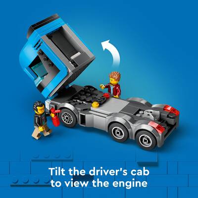 LEGO City Car Transporter Truck with Sports Cars Kids Gift Idea LEGO City Car Transporter Truck with Sports Cars Kids Gift Idea