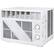 A Keystone air conditioner is white and has a ventilation system.