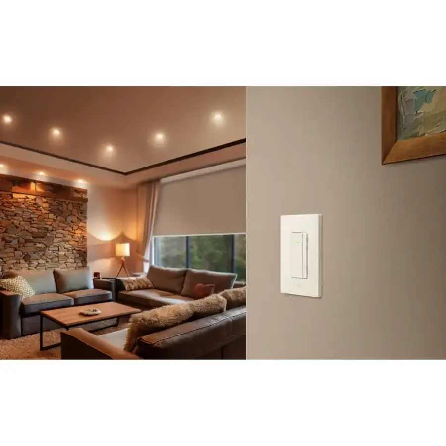 Alt View 10. Eve - Eve Dimmer Switch – Smart Dimmer Switch (Matter) – White - White.