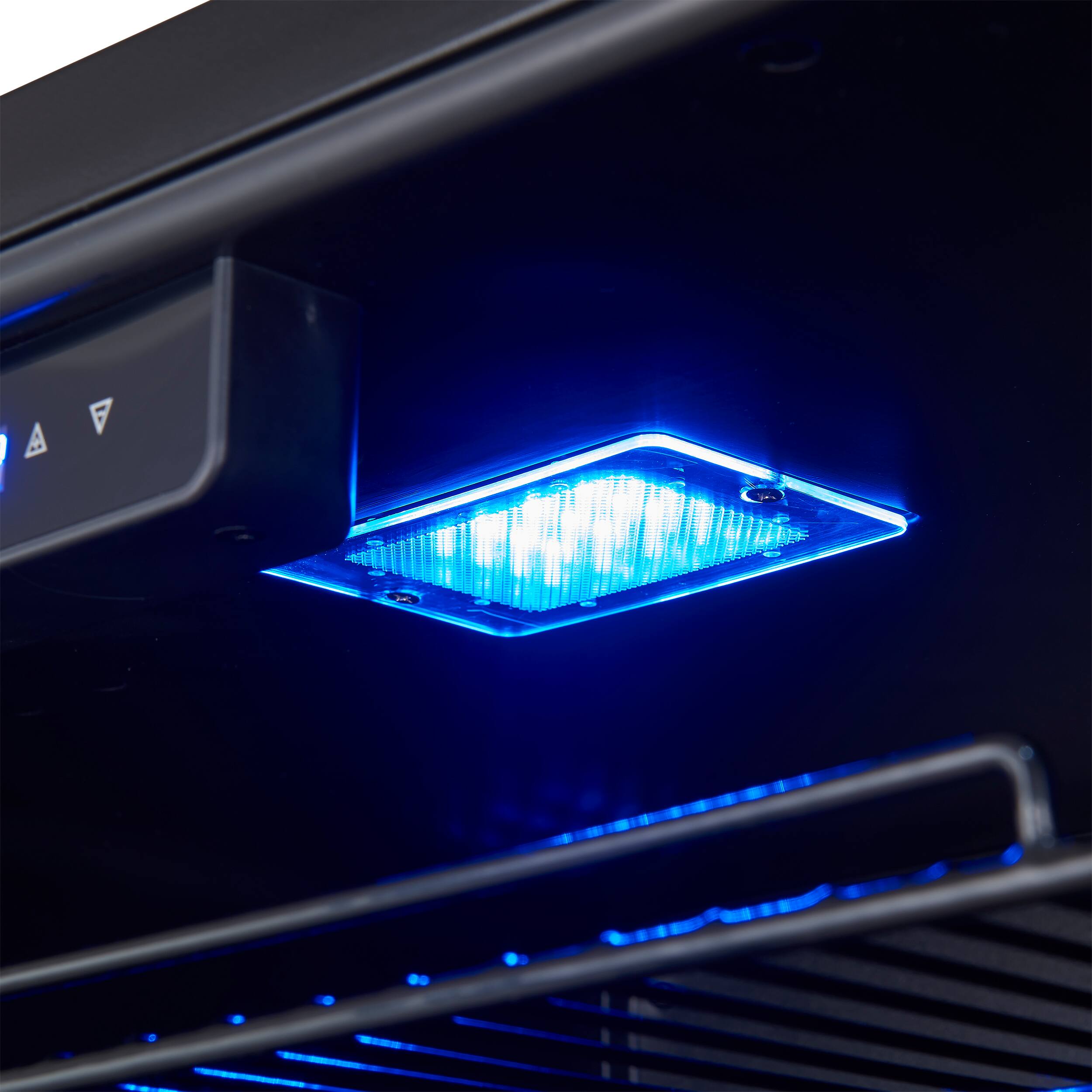 Alt View 5. Forno Appliances - Frescolino 188-Can Convertible 4.8 Cu. Ft. 24" Wine Cooler - Black.