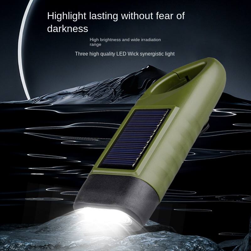 Highlight lasting without fear of darkness  
High brightness and wide irradiation range  
Three high quality LED Wick synergistic light