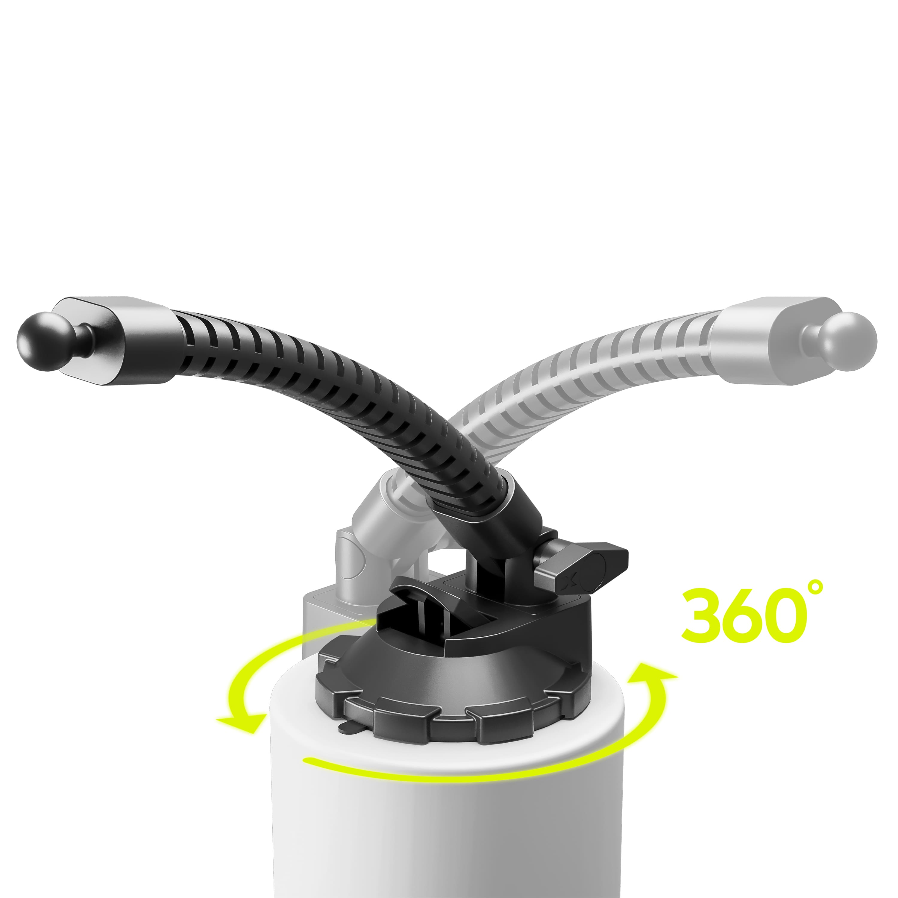 Alt View 17. Bracketron - HD Tablet Flex Mount - Black.