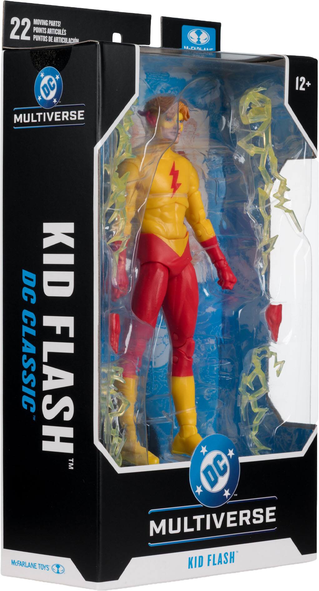 MOVING PARTS! 22 PUNTOS POINTS ARTICULS DE ARTICULACIN L.CA DLUP FL TPAIEE IO DC MULTIVERSE - - 12+ DC KID CLASSIC FLASH TAF TM McFARLANE TOYS DC 1 MULTIVERSE KID FLASH