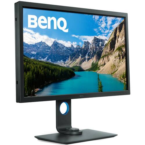 Alt View 2. BenQ - SW321C 32" IPS 3840x2160 Photo Video Editing Monitor 5ms HDMI DisplayPort - Black.