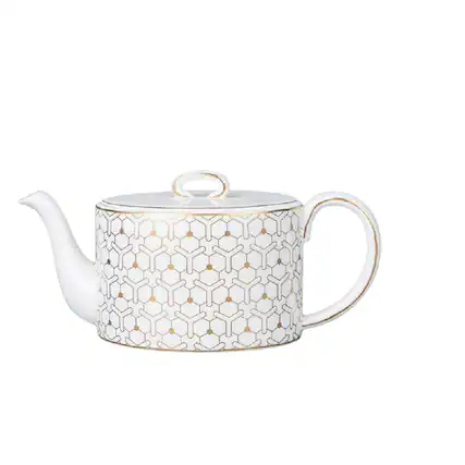 Front. Jiallo - The Whispers of Elegance Tea Service Collection - 600 cc tea pot - Multi color.