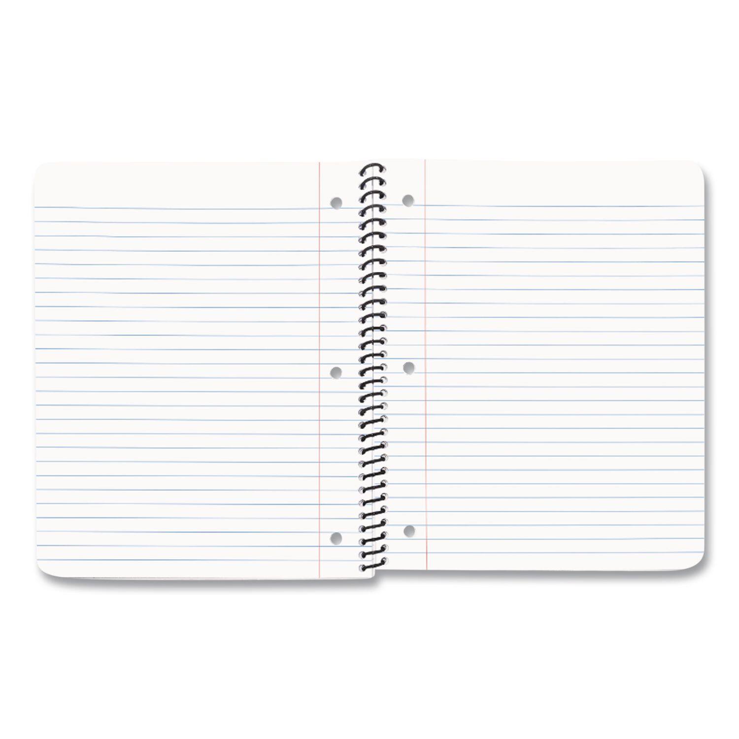 Back. Innovative Designs - Licensed Spiral Notebook Super Mario 1 Subject Wide/Legal Rule Multicolor Cover 10.5 x 8 Sheets.
