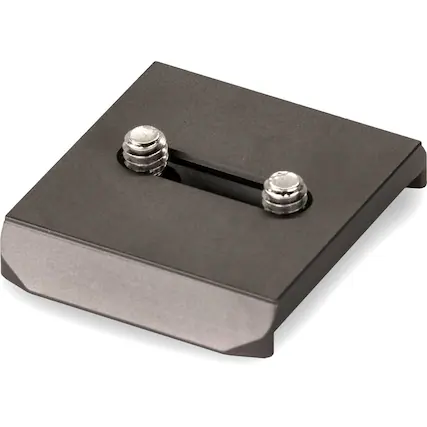 Front. Tilta - Tilta Manfrotto Quick Release Plate Type II - Tilta Gray.