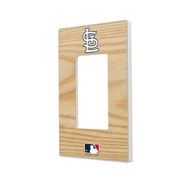 Keyscaper - Baseball Bat Design Single Rocker Light Switch Plate - Multicolor