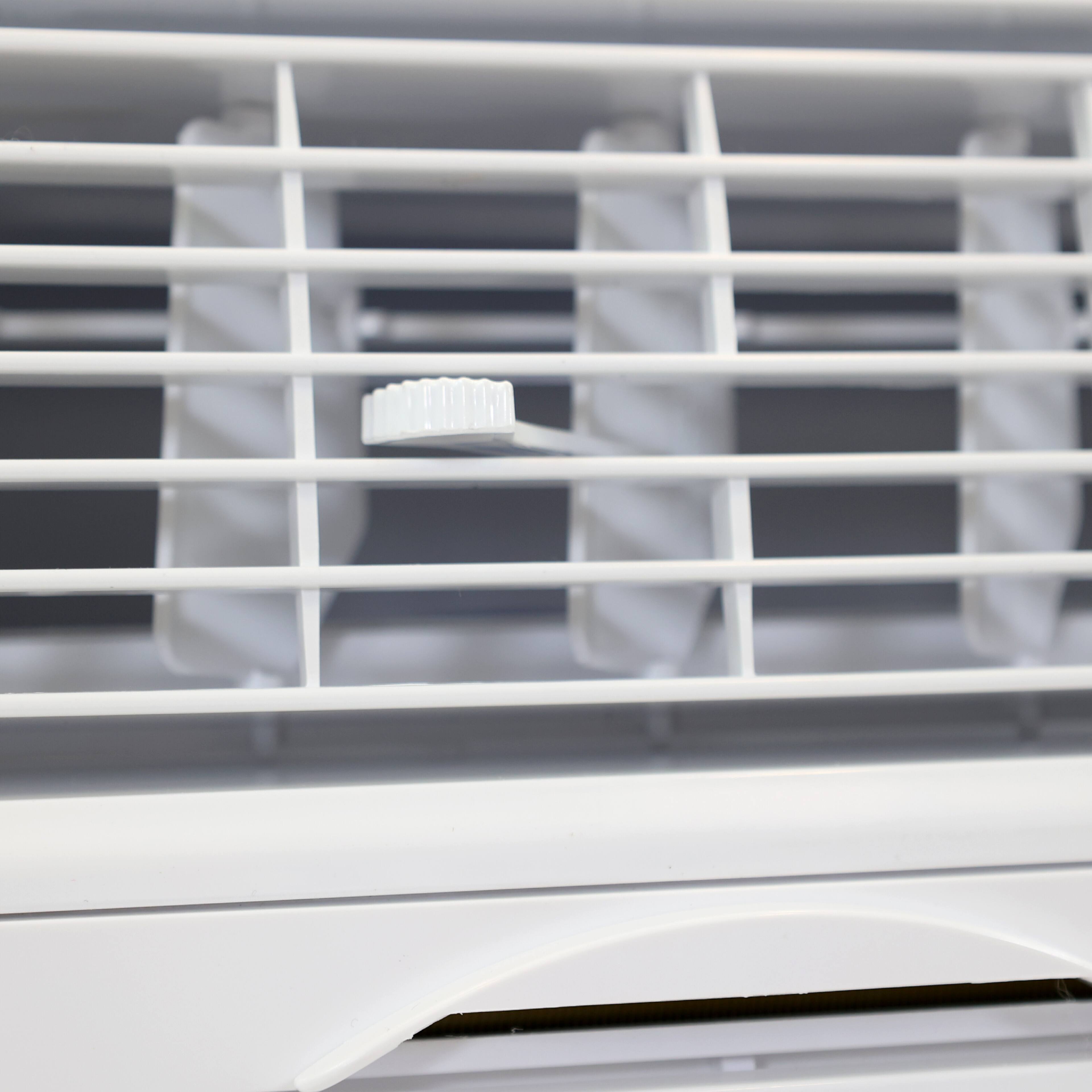 Alt View 8. Keystone - 14,000 BTU 230V Through-the-Wall Air Conditioner with Follow Me LCD Remote Control - White.