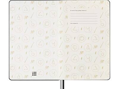 Alt View 2. Moleskine - Moleskine Harry Potter Lumos Limited Edition Notebook, 5" x 8.25", Narrow-Ruled, Black/White (LEHP23QP060LUM) - Black/White.