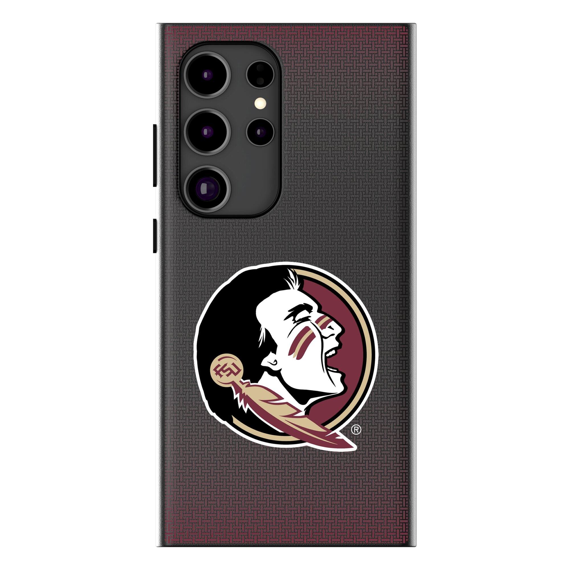 Keyscaper - NCAA - Florida State Seminoles Linen Galaxy Magnetic Bump Case - S24 - Black price history on PriceWatchPro