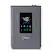 Angle. CRANE - Top Fill Warm & Cool Mist Humidifier, 1.2 Gallon Tank, Digital Humidistat & Touchscreen, With Remote - Gray.