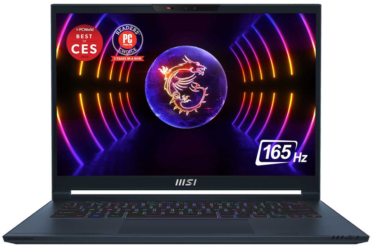 PCWorld BEST OF CES 2023  
READERS' CHOICE  
3 YEARS IN A ROW  

165 Hz  

DYNADIO