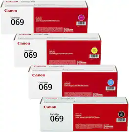 Canon - 069 Toner Cartridge 4-Pack - Black | Cyan | Magenta | Yellow