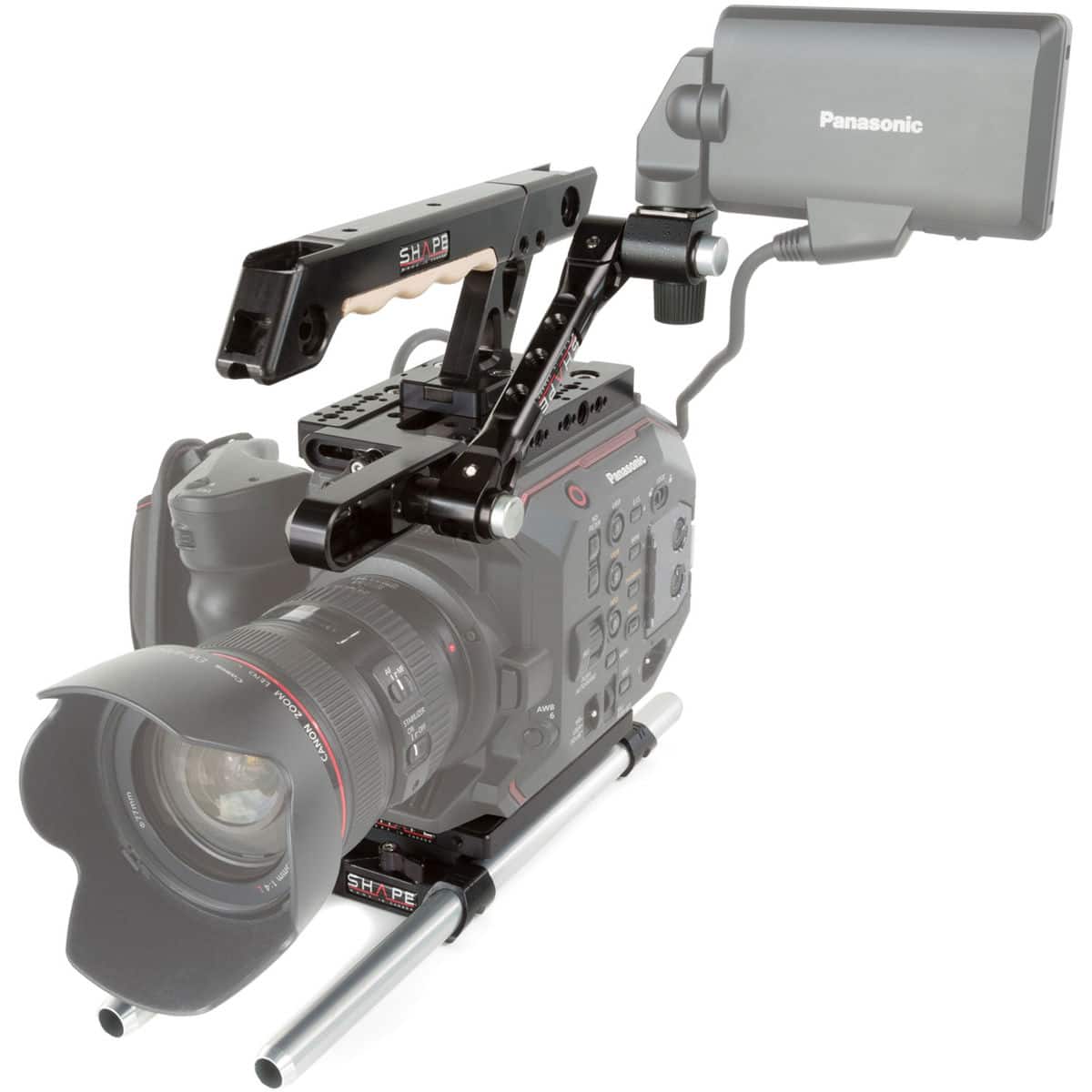 Shape - Panasonic AU-EVA1 15mm Lightweight Handle EVF Mount price history on PriceWatchPro
