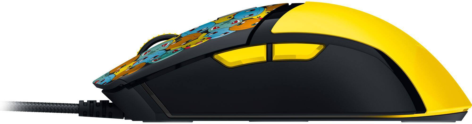 Alt View 4. Razer - Cobra Lightweight Optical Gaming Mouse with Chroma RGB Lighting - Pokémon Edition.