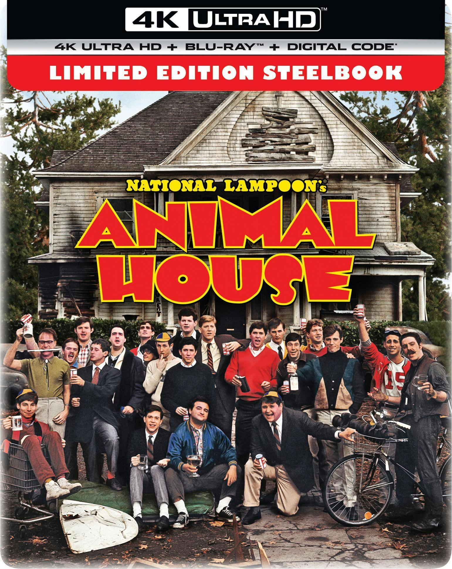 National Lampoon's Animal House (Limited Edition 4K Ultra HD Steelbook + Blu-ray) [UHD]