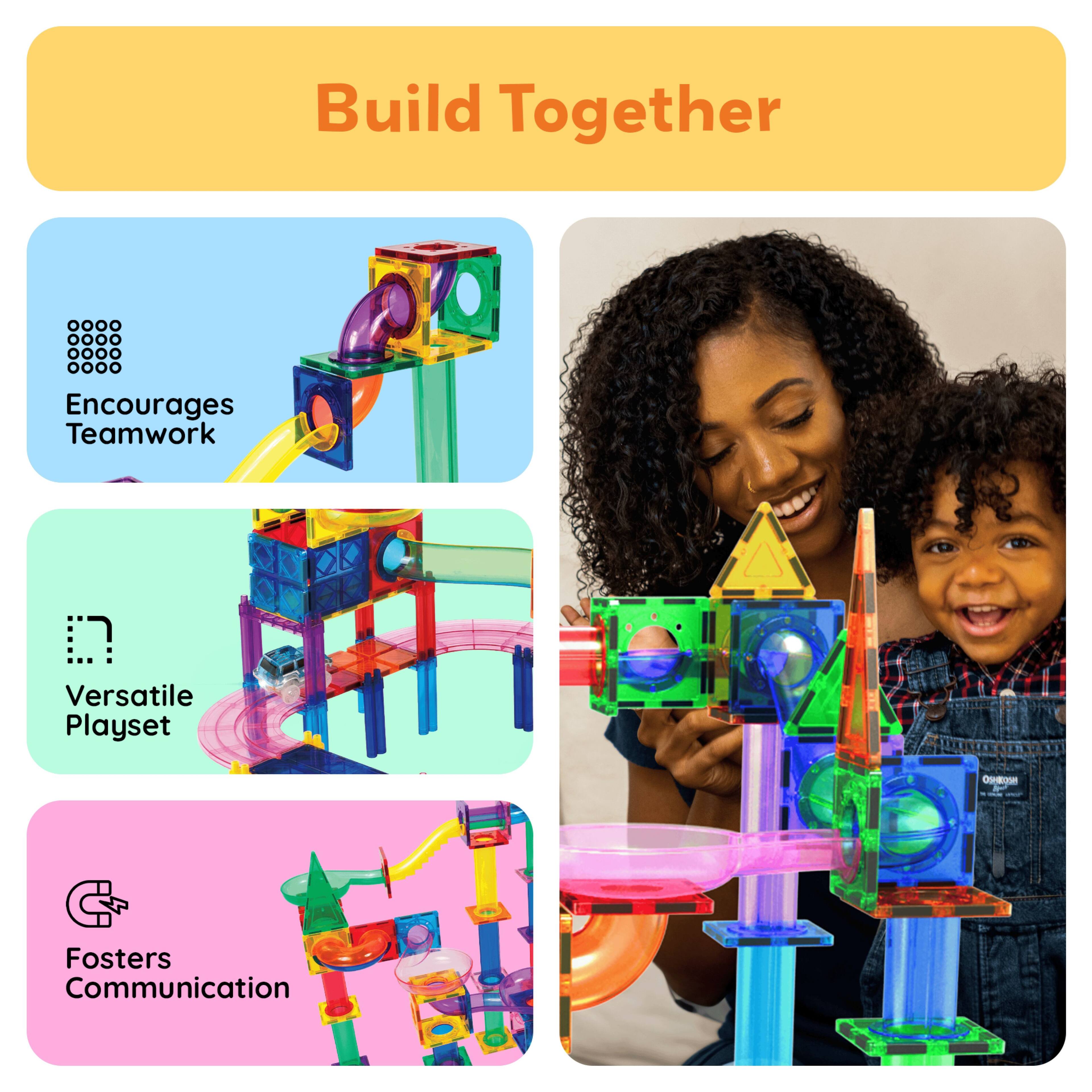 Build Together

Encourages Teamwork

Versatile Playset

Fosters Communication