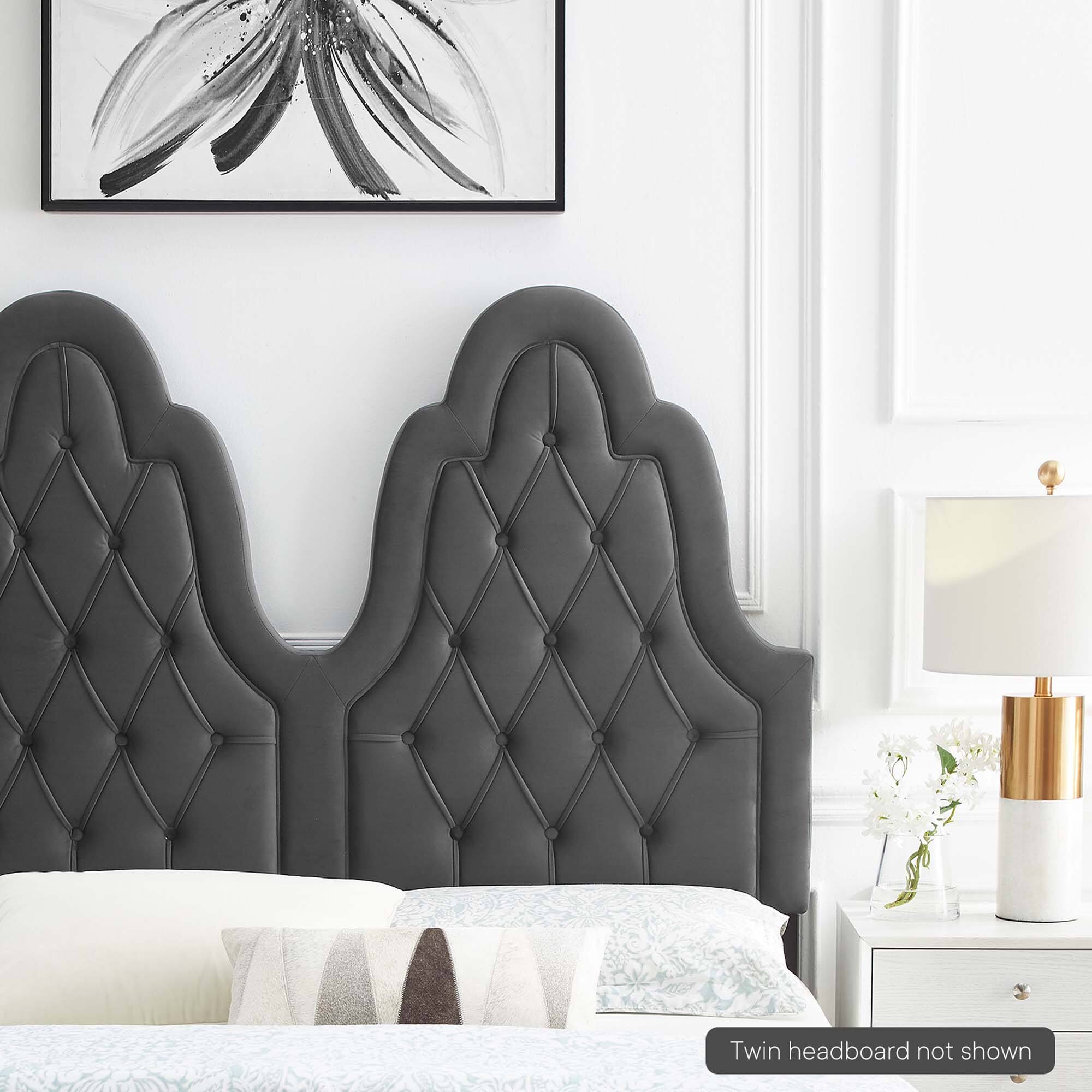 Twin headboard not shown