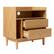 Alt View Zoom 26. Walker Edison - Mid-Century Modern Solid Wood Tray-Top Nightstand - Natural Pine.
