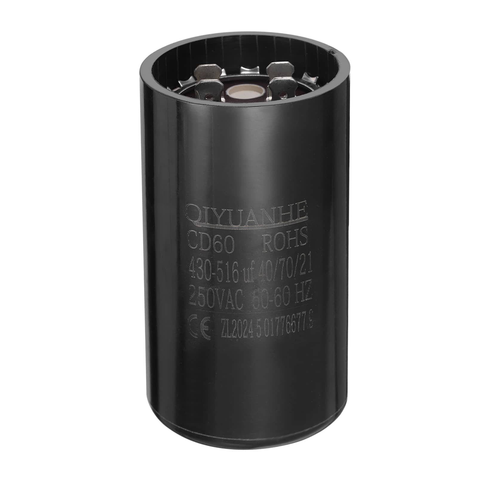 Unique Bargains - CD60 Motor Run Capacitor, 430-516uF MFD AC250V, 50-60Hz, for Electric Motor, 46x86mm - Black price history on PriceWatchPro