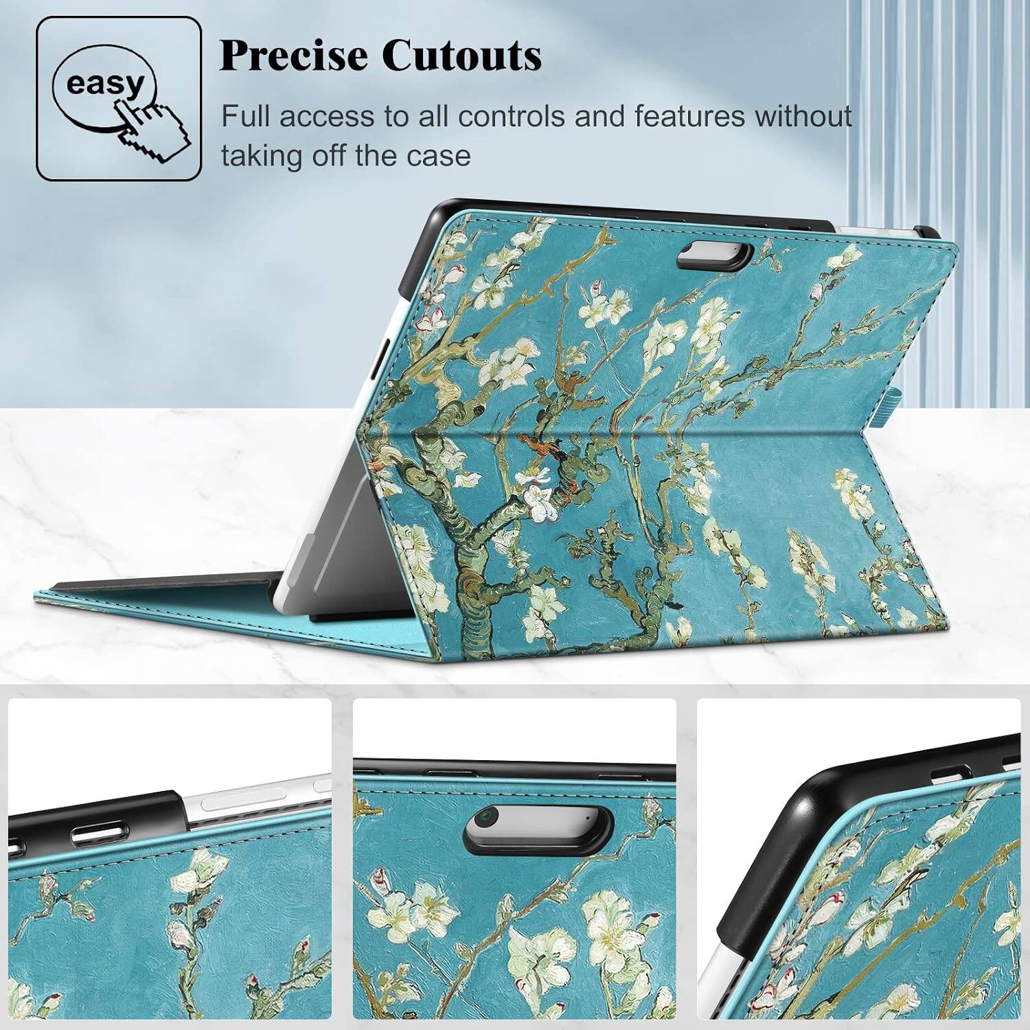 Precise Cutouts  
Full access to all controls and features without taking off the case