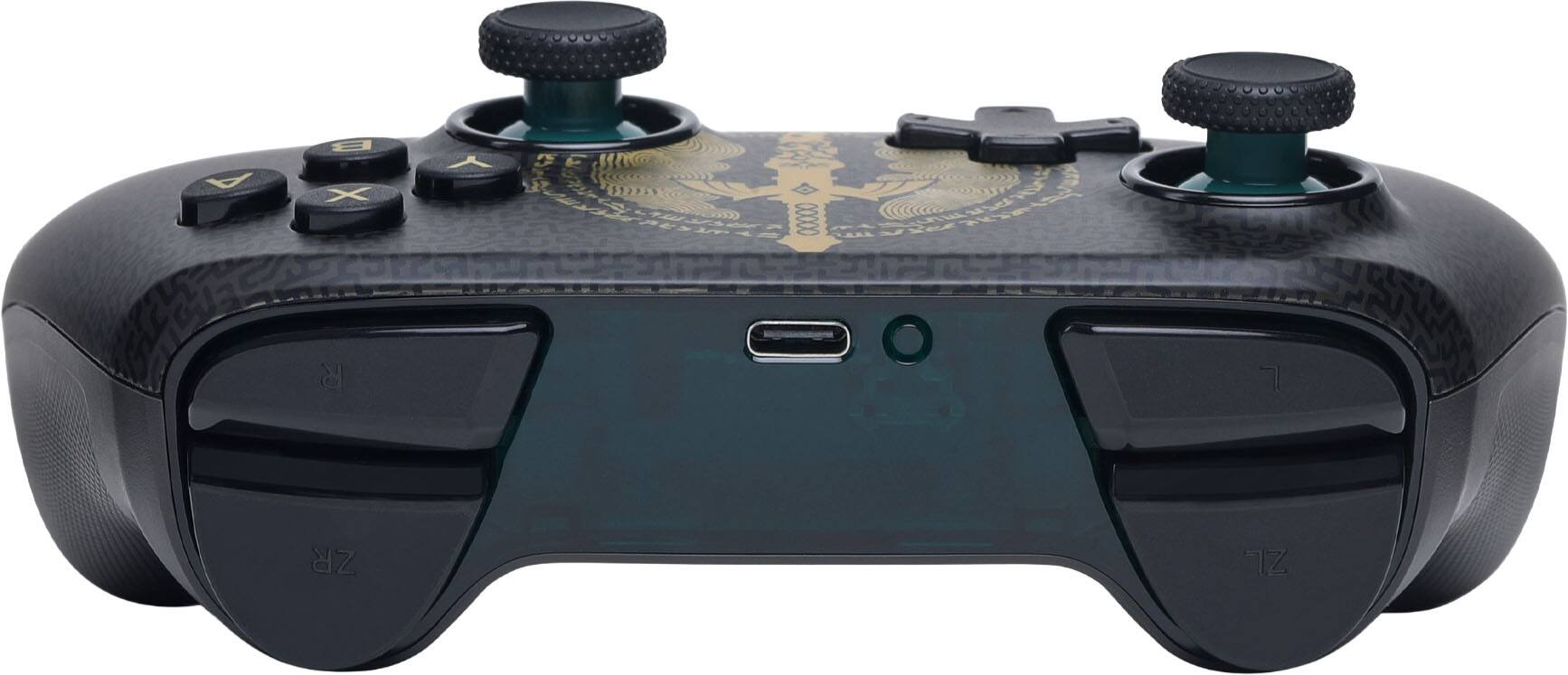 Alt View 13. PowerA - PowerA Advantage Wireless Controller for Nintendo Switch 2 - Decayed Master Sword - Decayed Master Sword.