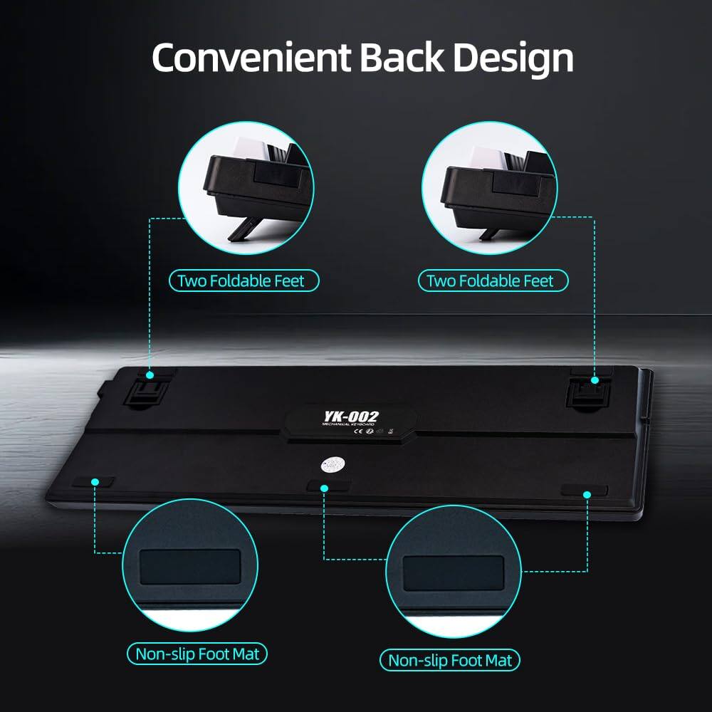 Convenient Back Design

Two Foldable Feet

Two Foldable Feet

Non-slip Foot Mat

Non-slip Foot Mat