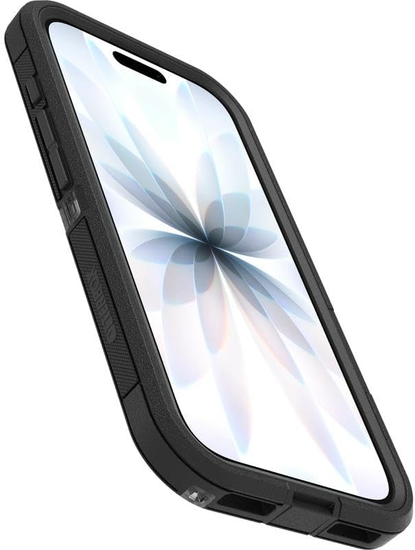 Alt View 1. OtterBox - OtterBox iPhone 17 (Only) Bundle: Defender Series XT Case & Screen Protector - Snaps on MagSafe - Rugged & Durable - Dark Side (Clear/Black).