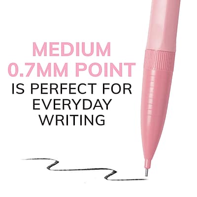 MEDIUM 0.7MM POINT IS PERFECT FOR EVERYDAY WRITING