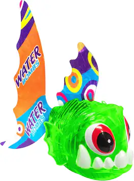 Swimline - LED Lighted Piranha Swimming Pool Diving Toy - 6.5" - Green