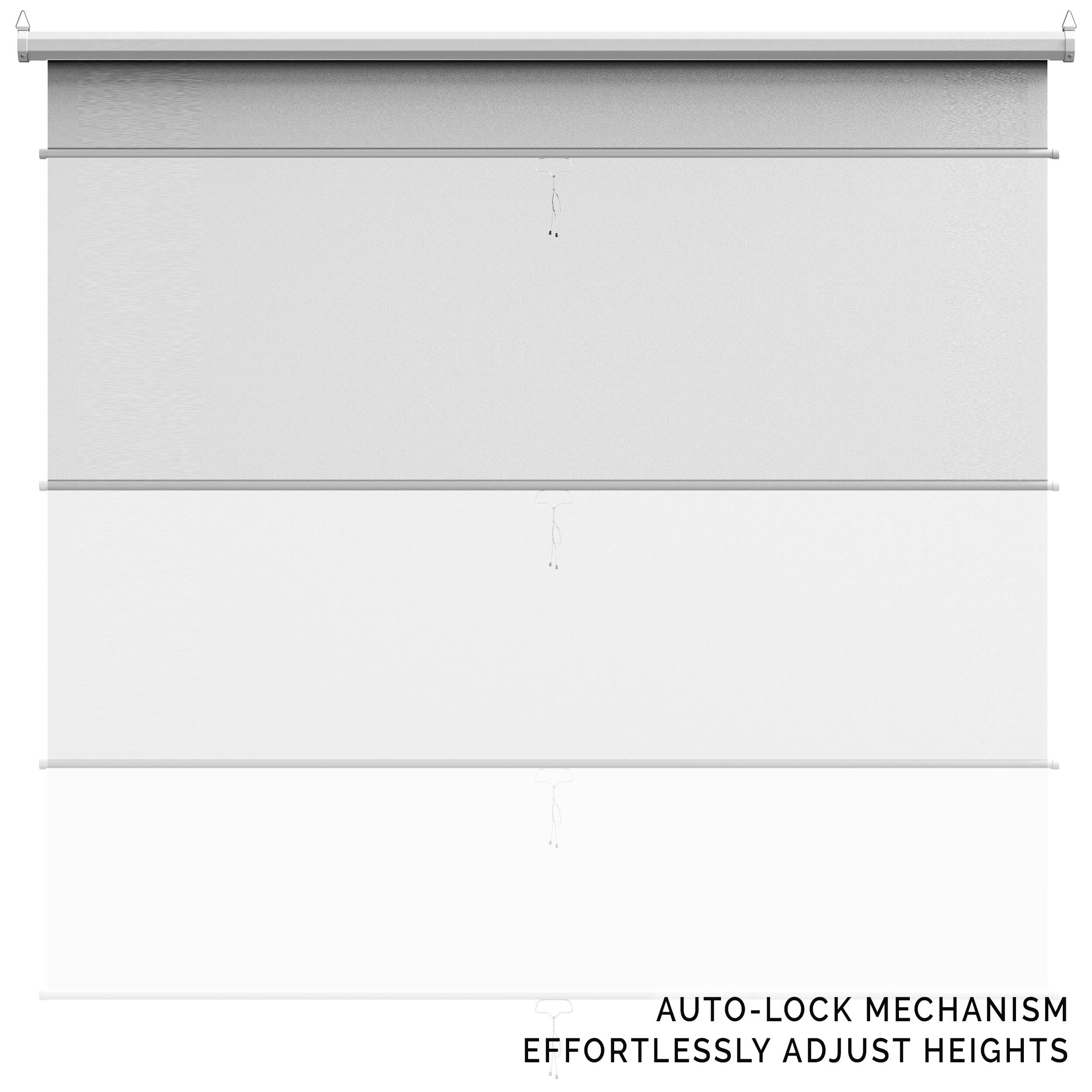 AUTO-LOCK MECHANISM EFFORTLESSLY ADJUST HEIGHTS