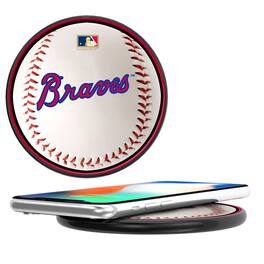 Keyscaper - Atlanta Braves 15 Watt Wireless Induction Charger - Multicolor