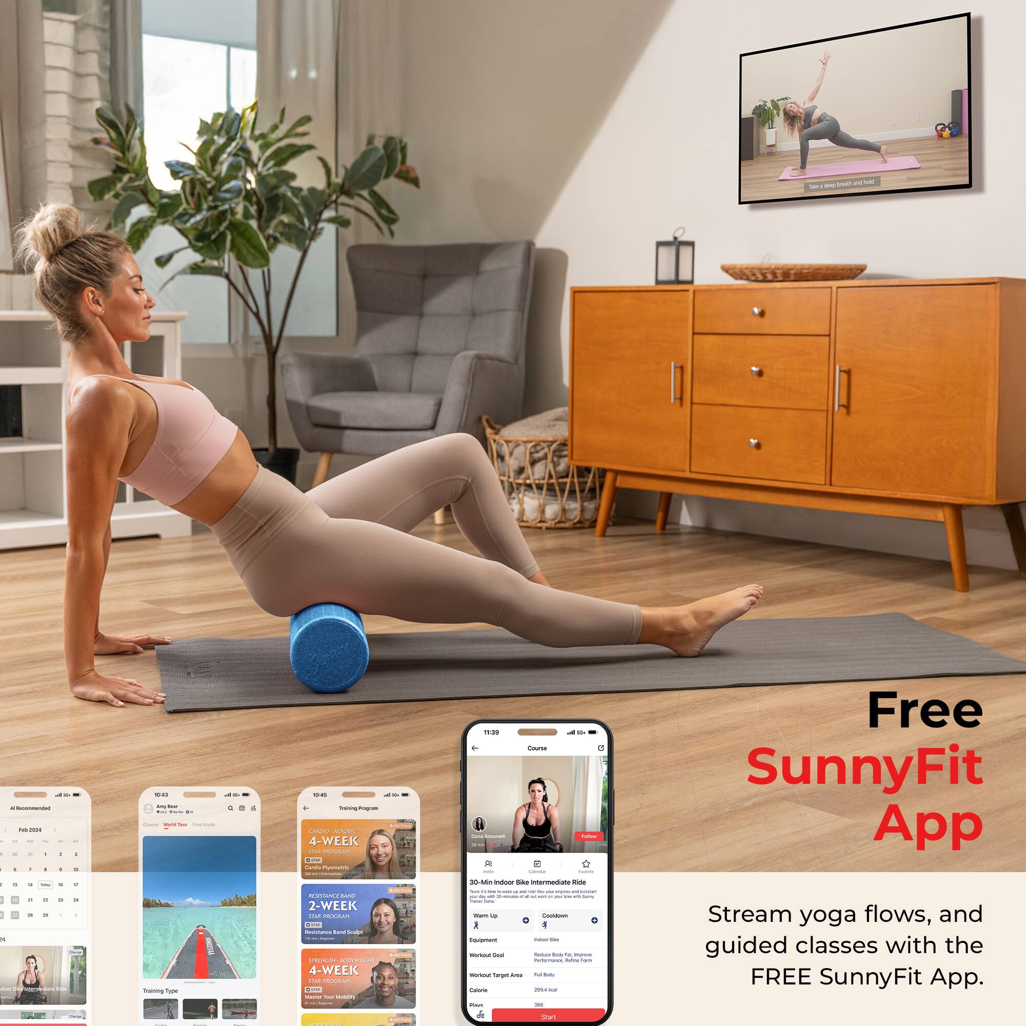 Free SunnyFit App

Stream yoga flows, and guided classes with the FREE SunnyFit App.