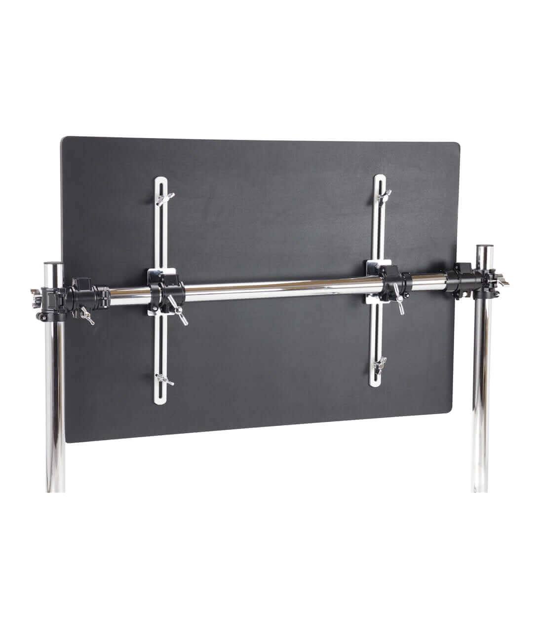 Left. Gibraltar Hardware - Rack Workstation with Mounted Table and Hardware, Portable and Durable, Parts and Accessories for Instruments.