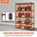 VEVOR TOUGH TOOLS. HALF PRICE
Anti-Tipping Brackets
400 lbs
EACH SHELF HOLDS UP TO 400 LBS
Enough to accommodate large-sized heavy objects