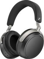 Sennheiser - HDB 630 Around-the-ear Bluetooth Wireless Headphones - Black - Front_Zoom