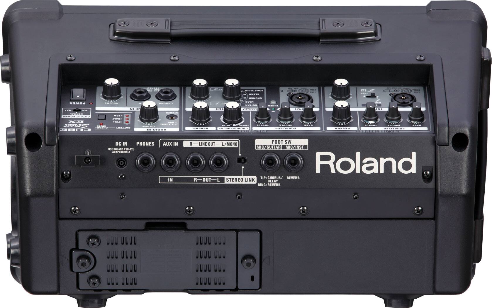 Alt View 12. Roland - CUBE Street EX Stereo Amplifier.