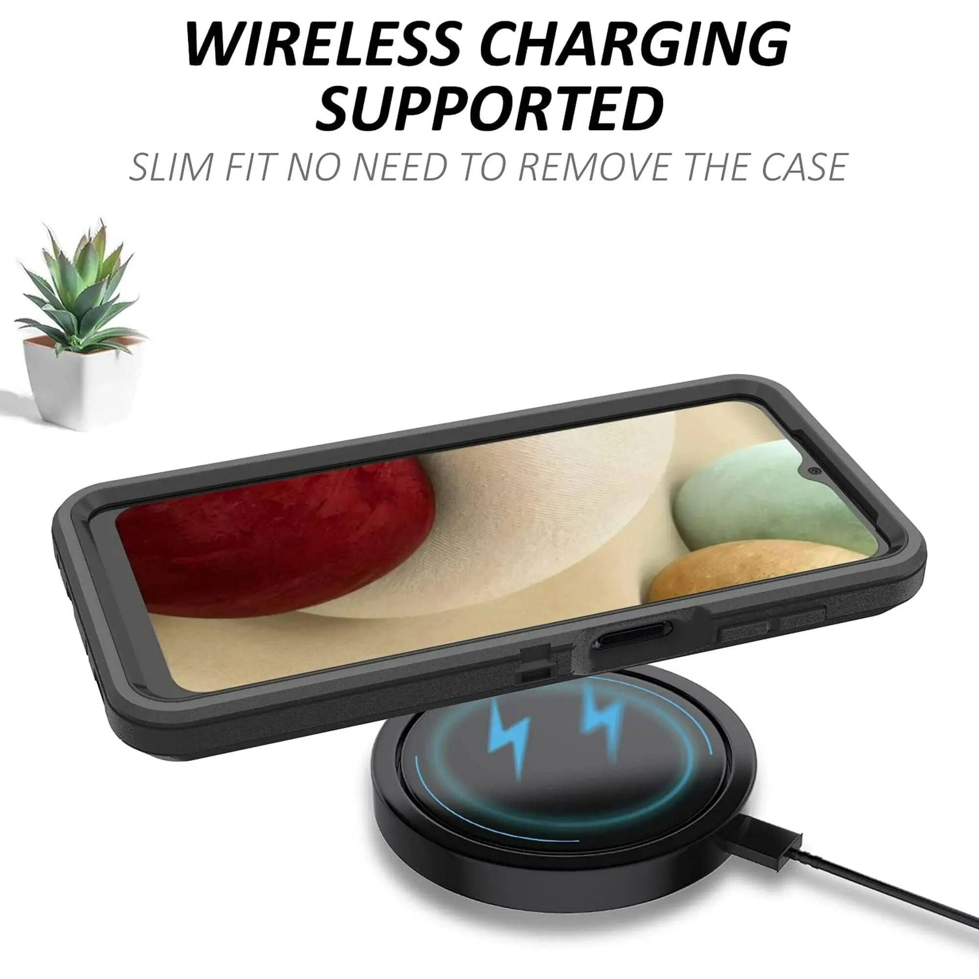 WIRELESS CHARGING SUPPORTED  
SLIM FIT NO NEED TO REMOVE THE CASE