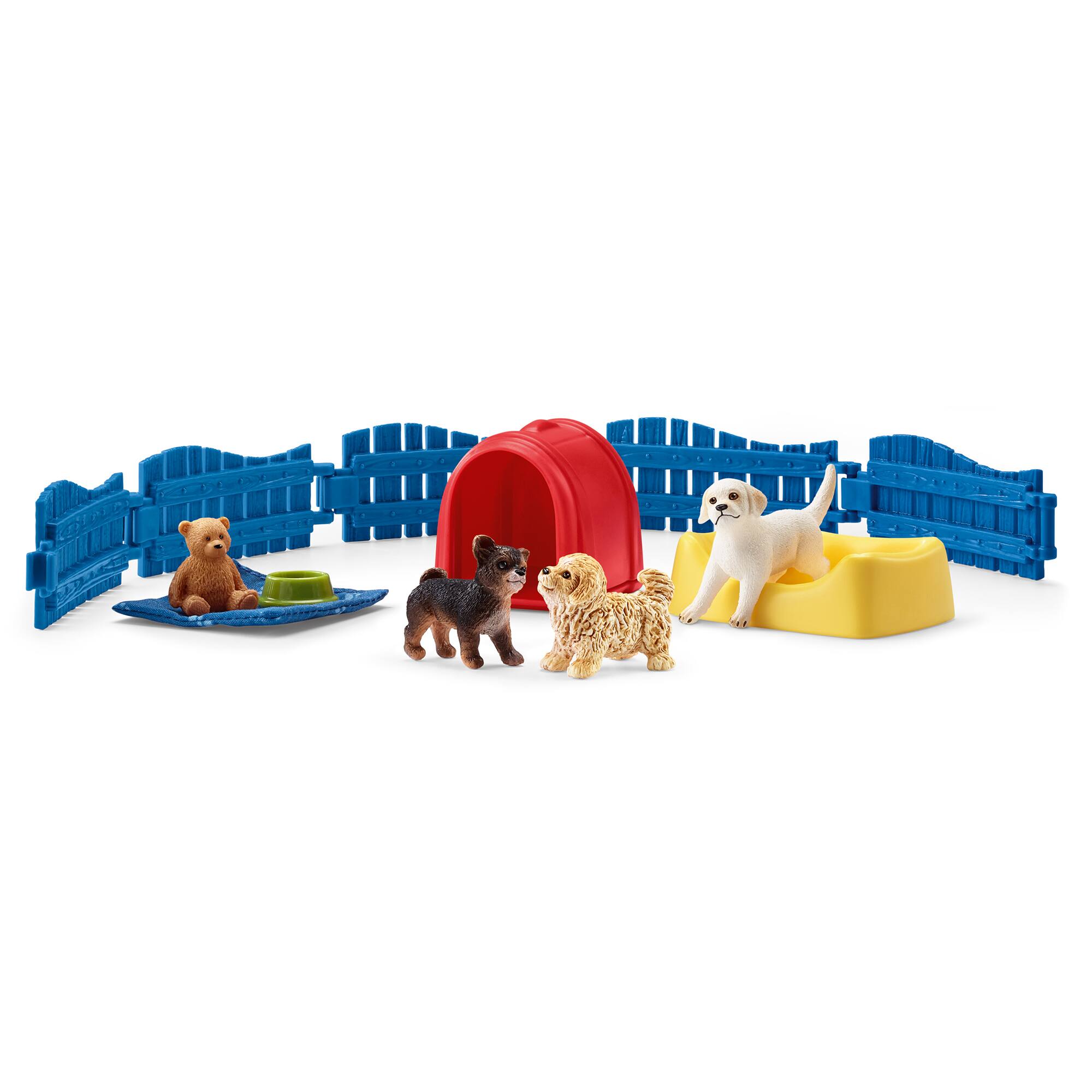 Back. Schleich - Farm World: Puppy Pen.